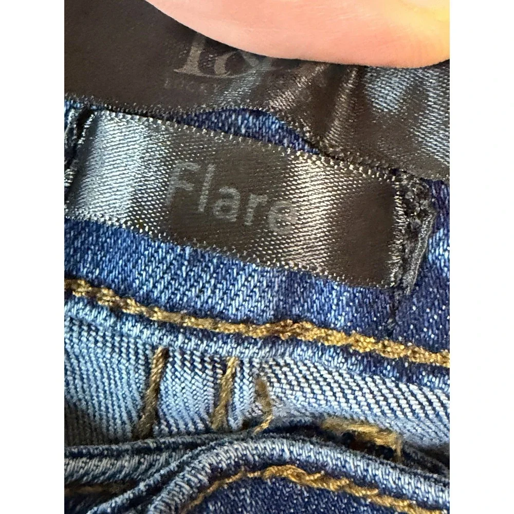 L&B Lucky Blessed Bell Bottom Mid Rise Flare Jeans Stretch Women's Size 10 - Picture 5 of 15